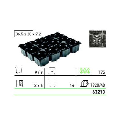 BACHMANN 63213 - PRODAJNA PLOČA 2 X 6 (48 kom.X40=1.920/paleta)