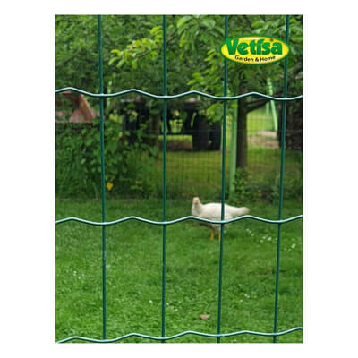 Vetisa-METAL- Vrtna ograda Hobby- Mreža za ogradu 1500 mm/25m 100x50_1,6/2,1
