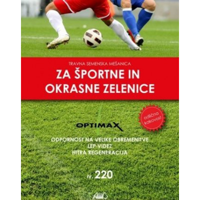 OPTIMAX - Sjeme za SPORTSKE / UKRASNE ZELENE POVRŠINE /nr. 220 - 1 kg karton