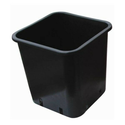 BAMAP- VASO QUADRO 22x22x26/NERO/crni/11L/800/P