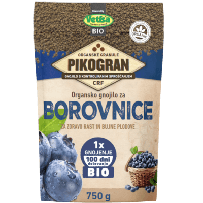 VETISA -PIKOGRAN Organsko gnojivo za BOROVNICE - VREĆICA 750g