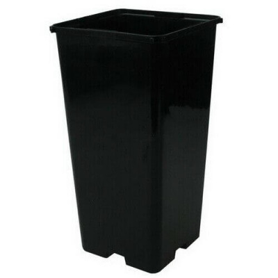 BAMAP- VASO QUADRO 11,5x11,5x21,5/nero/crni/1,8L/9000/P